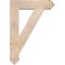 Ekena Millwork Traditional Arts & Crafts Smooth Bracket, Douglas Fir, 5 1/2"W x 28"D x 40"H BKT06X28X40TRA03SDF - alternate 4